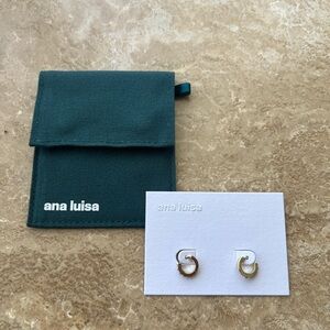 Ana Luisa Gold Hoop Earrings